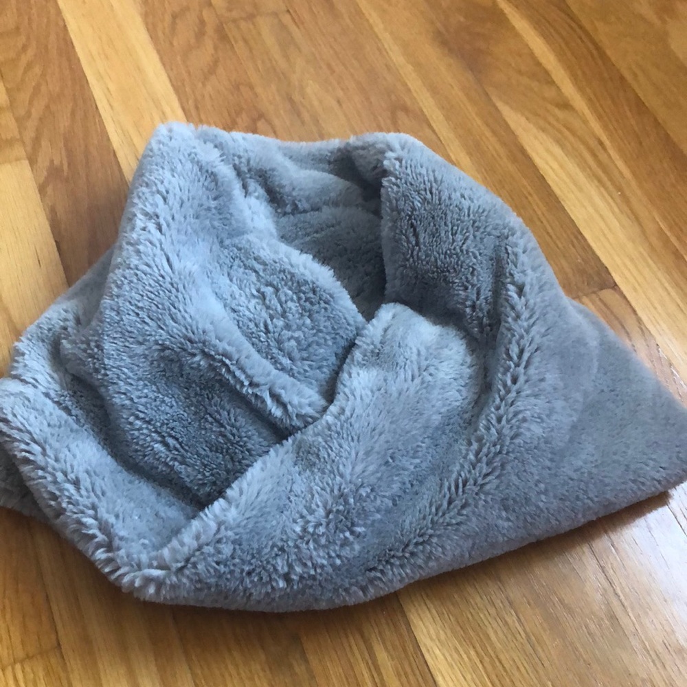 Fleece infinity scarf.